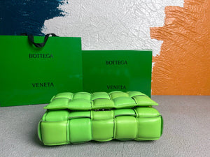 Bottega Veneta BV 591970 Padded Cassette 20206 Lemon Green Silver - Default Title - View 5
