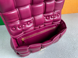 Bottega Veneta BV 20206 Chain Cassette 631421 Wine Red Gold - Default Title - View 8