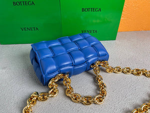 Bottega Veneta BV 20206 Chain Cassette 631421 Cobalt Gold - Default Title - View 6