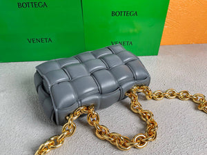 Bottega Veneta BV 20206 Chain Cassette 631421 Dark Grey Gold - Default Title - View 6