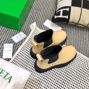 Bottega Veneta Women Shoes Lug Boot Beige Color 166980 - 35 - View 2