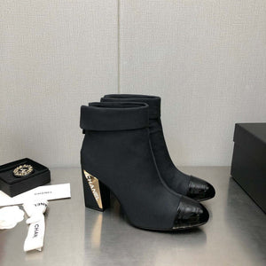 Chanel Women's Shoes Ankle Boots 194351 - 35 - View 3