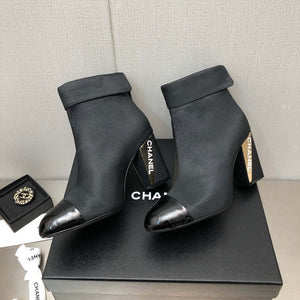 Chanel Women's Shoes Ankle Boots 194351 - 35 - View 1
