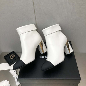 Chanel Women's Shoes Ankle Boots 194352 - 35 - View 2