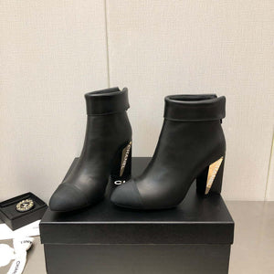 Chanel Women's Shoes Ankle Boots 194353 - 35 - View 4