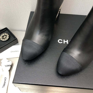 Chanel Women's Shoes Ankle Boots 194353 - 35 - View 2