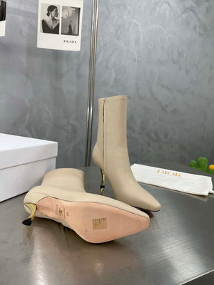 Dior Women's Shoes Kci806vvv_S900 D-Fame Heeled Ankle Boot 192876 - 35 - View 7