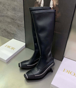 Dior Women's Shoes KCI799NSR_S20X D-Motion Heeled Boot 191444 - 34 - View 3