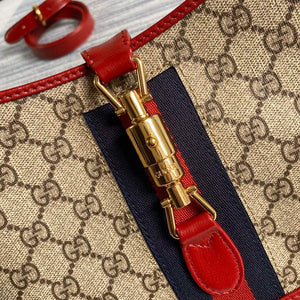 Gucci 636706 Jackie Vintage Underarm Bag Red - luxibagsmall