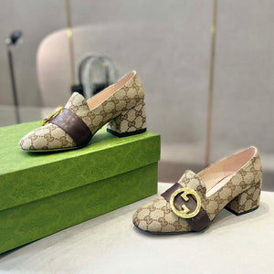 Gucci Women Shoes Style ?700271 DKSD0 1000 Women's lug sole Interlocking G loafer 191397 - 35 - View 3