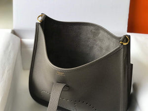 Hermes Evelyne III 29 bag Designer Hermes Shoulder Bag 203870 Dark Grey - Default Title - View 2