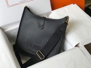 Hermes Evelyne III 29 bag Designer Hermes Shoulder Bag Black - Default Title - View 7