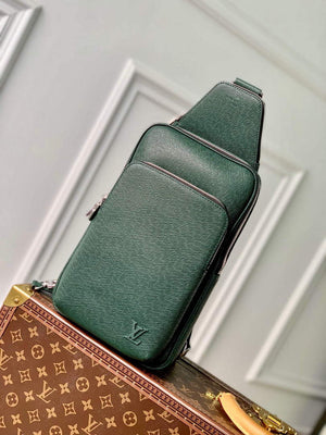 LV M30860 Louis Vuitton Avenue Sling Bag Green - Default Title - View 1