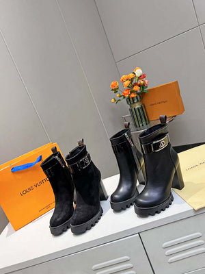 Louis Vuitton Women's Shoes 1AA0O8 Star Trail Ankle Boots 2022 Collection 001 - 35 - View 1