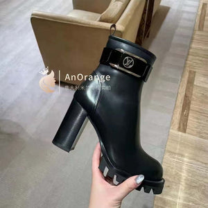Louis Vuitton Women's Shoes 1AA0O8 Star Trail Ankle Boots 2022 Collection 001 - 35 - View 2