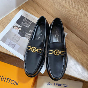 Louis Vuitton Women's Shoes 1AACXY Chess Flat Loafers 184000 - 35 - View 5