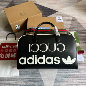 Adidas x Gucci large duffle bag 702422 Black - Default Title - View 1