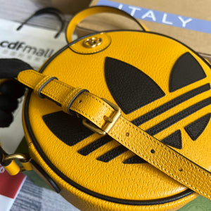 Adidas x Gucci Ophidia shoulder bag 702626 Yellow leather - Default Title - View 8