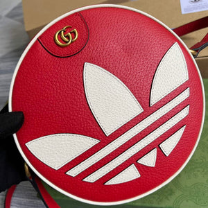 Adidas x Gucci Ophidia shoulder bag 702626 Red leather - Default Title - View 7