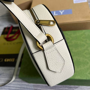 Adidas x Gucci Ophidia shoulder bag 702626 White leather - Default Title - View 3