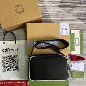Adidas x Gucci small shoulder bag 702427 Black leather - Default Title - View 2