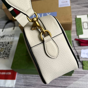 Adidas x Gucci small shoulder bag 702427 White leather - Default Title - View 3