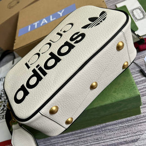 Adidas x Gucci small shoulder bag 702427 White leather - Default Title - View 6