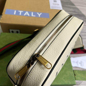 Adidas x Gucci small shoulder bag 702427 White leather - Default Title - View 8