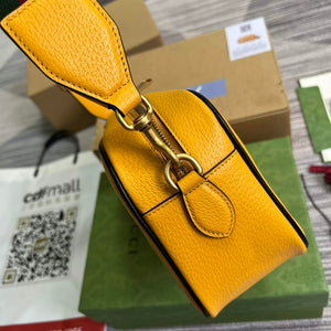 Adidas x Gucci small shoulder bag 702427 Yellow leather - Default Title - View 3