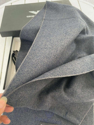 Armani Scarves Cashmere Classic Woven Scarf A99325 - Default Title - View 9