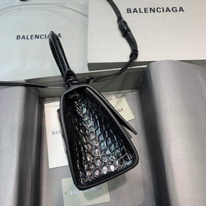 Balenciaga 592833 Hourglass XS Top Handle Bag Black - Default Title - View 3