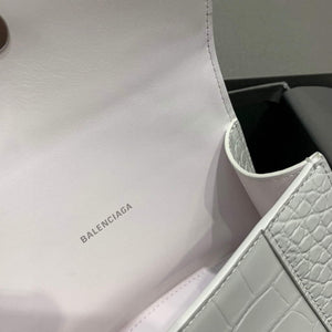 Balenciaga 592833 Hourglass XS Top Handle Bag White - Default Title - View 8