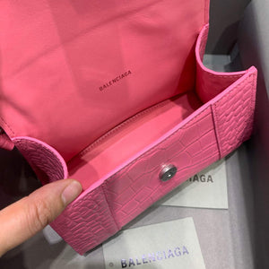 Balenciaga 592833 Hourglass XS Top Handle Bag Pink - Default Title - View 7