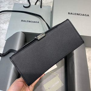 Balenciaga 593546 Hourglass Small Top Handle Bag Black - Default Title - View 4