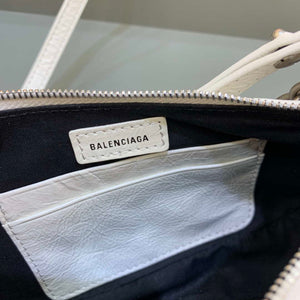Balenciaga 6940271VG9 Le Cagole Mini Multipouch in White Arena lambskin - Default Title - View 7