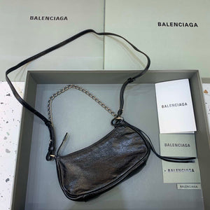 Balenciaga 6940271VG9 Le Cagole Mini Multipouch in black Arena lambskin - Default Title - View 2
