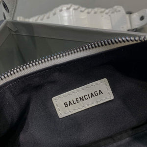 Balenciaga 700940210 Women's Neo Cagole XS Handbag in White Crocodile lambskin - Default Title - View 7