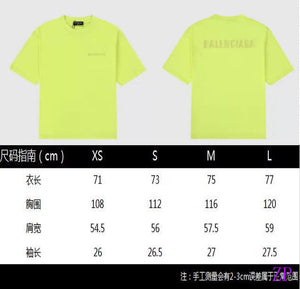 Balenciaga Women T-shirts Desiger Balenciaga Short Sleeve Clothing BA77571 - XS - View 3