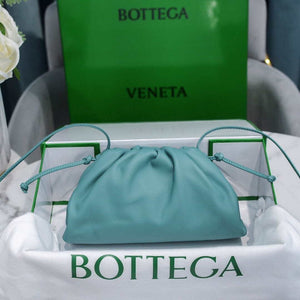 Bottega Veneta 585852 BV Mini Pouch Blue Bag - Default Title - View 1