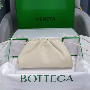 Bottega Veneta 585852 BV Mini Pouch Beige Bag - Default Title - View 1