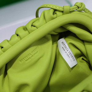 Bottega Veneta 585852 BV Mini Pouch Lemon Green Bag - Default Title - View 7