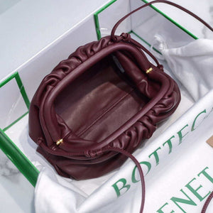 Bottega Veneta 585852 BV Mini Pouch Wine Red Bag - Default Title - View 7