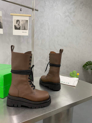 Bottega Veneta 715516VBS503381 BV Women Lug Lace-Up Boot 192812 - 35 - View 8