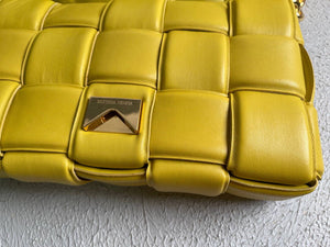 Bottega Veneta BV 20206 Chain Cassette 631421 Lemon Yellow Gold - Default Title - View 9