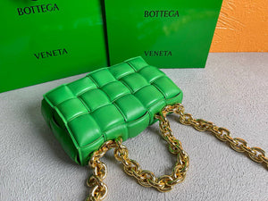Bottega Veneta BV 20206 Chain Cassette 631421 Grass Green Gold - Default Title - View 6