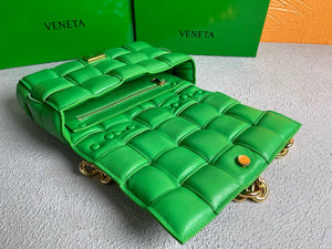 Bottega Veneta BV 20206 Chain Cassette 631421 Grass Green Gold - Default Title - View 7