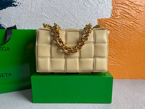 Bottega Veneta BV 20206 Chain Cassette 631421 Apricot Gold - Default Title - View 1
