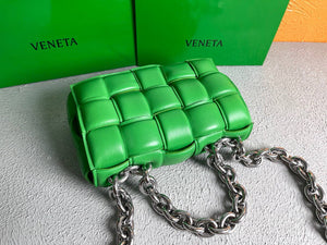 Bottega Veneta BV 20206 Chain Cassette 631421 Green Silver - Default Title - View 6