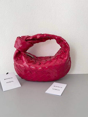 Bottega Veneta BV 651876 mini Jodie Patent leather Red - Default Title - View 1