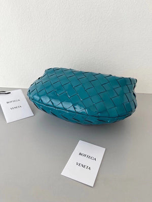 Bottega Veneta BV 651876 mini Jodie Patent leather Blue - Default Title - View 3